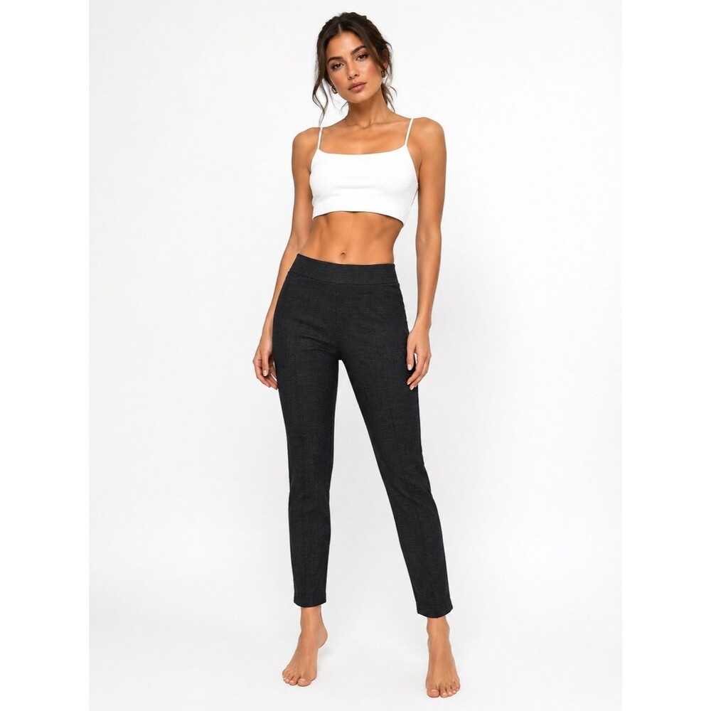 Hilary Radley Women's Narrow Leg Stretch Pull-on Slim Fit Ponte Pant Sz S